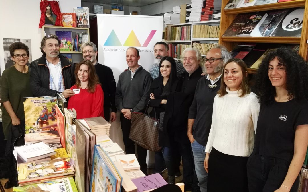 Mauricio Rinaldi presented his books at the Yorick bookstore.