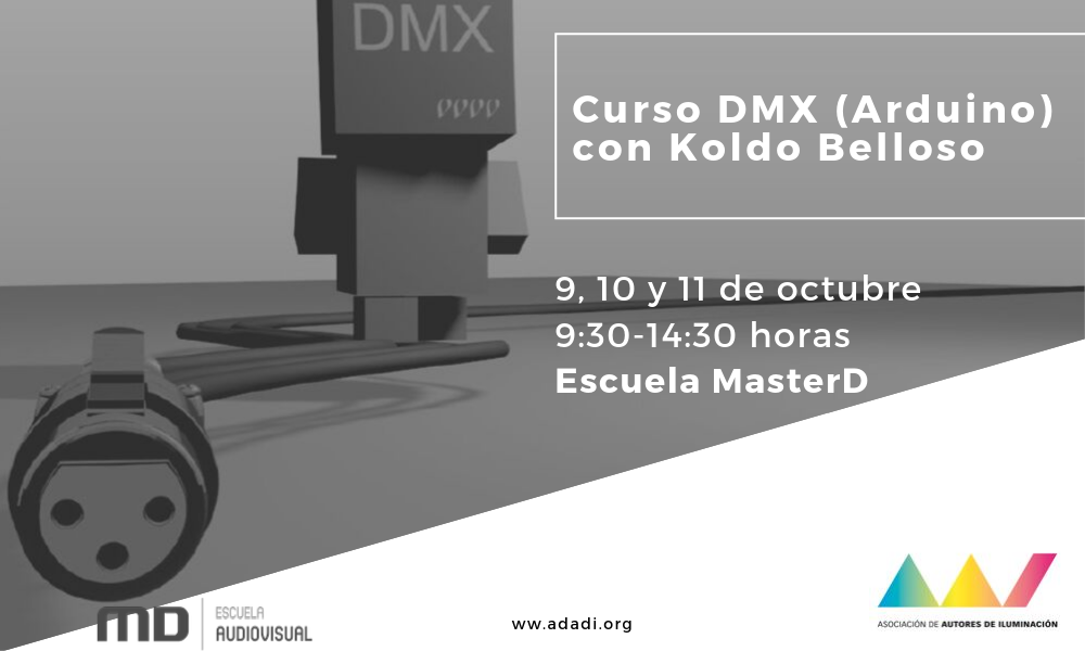 Curso DMX (arduino) con Koldo Belloso